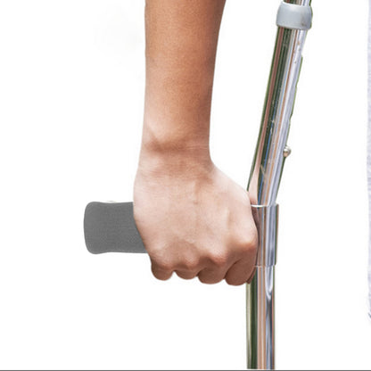 2 uds palo para caminar agarre de mano ayuda cubierta de mango empuñaduras de bastón empuñaduras de esponja manijas de muleta accesorios de muletas para personas mayores