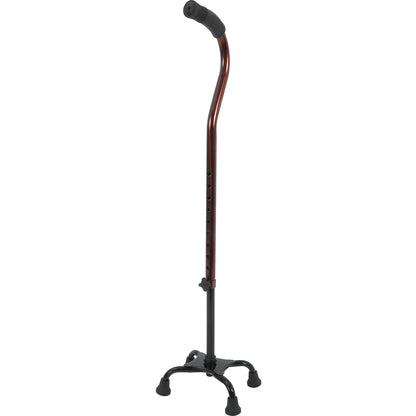 Bastón de soporte de cuatro patas, bastón para caminar de aleación de aluminio, muletas de Metal para personas mayores, personas discapacitadas, actividades al aire libre