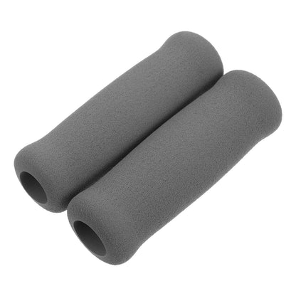 2 uds palo para caminar agarre de mano ayuda cubierta de mango empuñaduras de bastón empuñaduras de esponja manijas de muleta accesorios de muletas para personas mayores