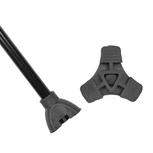 Almohadillas de Trekking, puntas de bastón para caminar, muleta de goma, puntas de goma de repuesto para bastones, cubiertas antideslizantes para bastón, accesorios de senderismo, 2 uds.