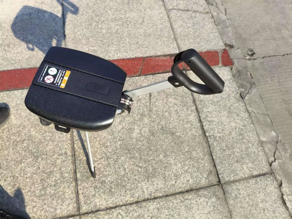 Silla ligera para bastón para personas mayores, taburete de bastón plegable, bastón de senderismo de aleación de aluminio ajustable, bastón de viaje al aire libre