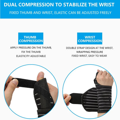 Protector de muñeca para hombre y mujer, muñequera transpirable para esguince, antebrazo, gimnasio, Crossfit, túnel Carpiano, 1 unidad