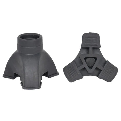 Almohadillas de Trekking, puntas de bastón para caminar, muleta de goma, puntas de goma de repuesto para bastones, cubiertas antideslizantes para bastón, accesorios de senderismo, 2 uds.