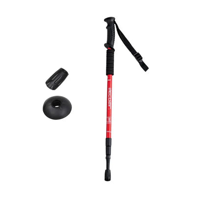 Bastones de Trekking de aleación de aluminio, ultraligeros, ajustables, antideslizantes, bastones nórdicos para caminar, bastones de senderismo para adultos, Alpenstocks telescópicos
