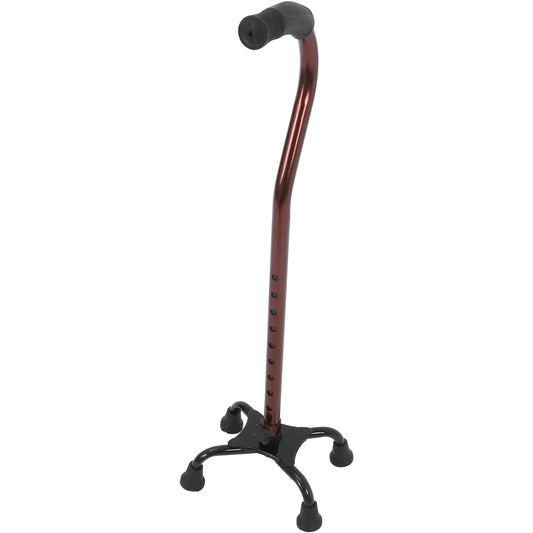 Bastón de soporte de cuatro patas, bastón para caminar de aleación de aluminio, muletas de Metal para personas mayores, personas discapacitadas, actividades al aire libre