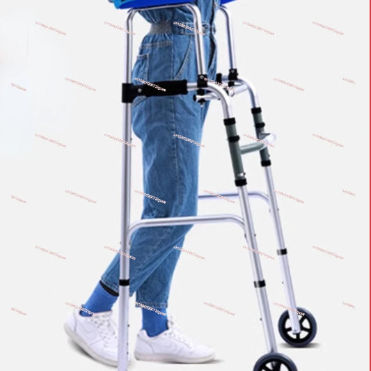 Carrito de compras para ancianos, muletas auxiliares para caminar, puede sentarse y plegar el coche de caña para caminar, soporte para viajes