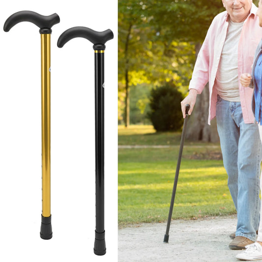 Bastones plegables ajustables para ancianos, bastón para caminar, muletas para madres y padres mayores