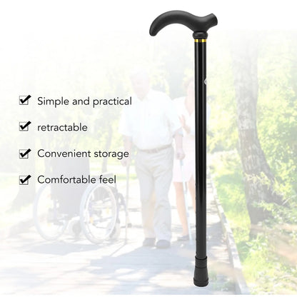 Bastones plegables ajustables para ancianos, bastón para caminar, muletas para madres y padres mayores