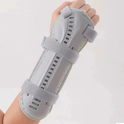 Correa fija para muñeca de doble cara, Protector de férula ajustable y transpirable, férula gruesa estable
