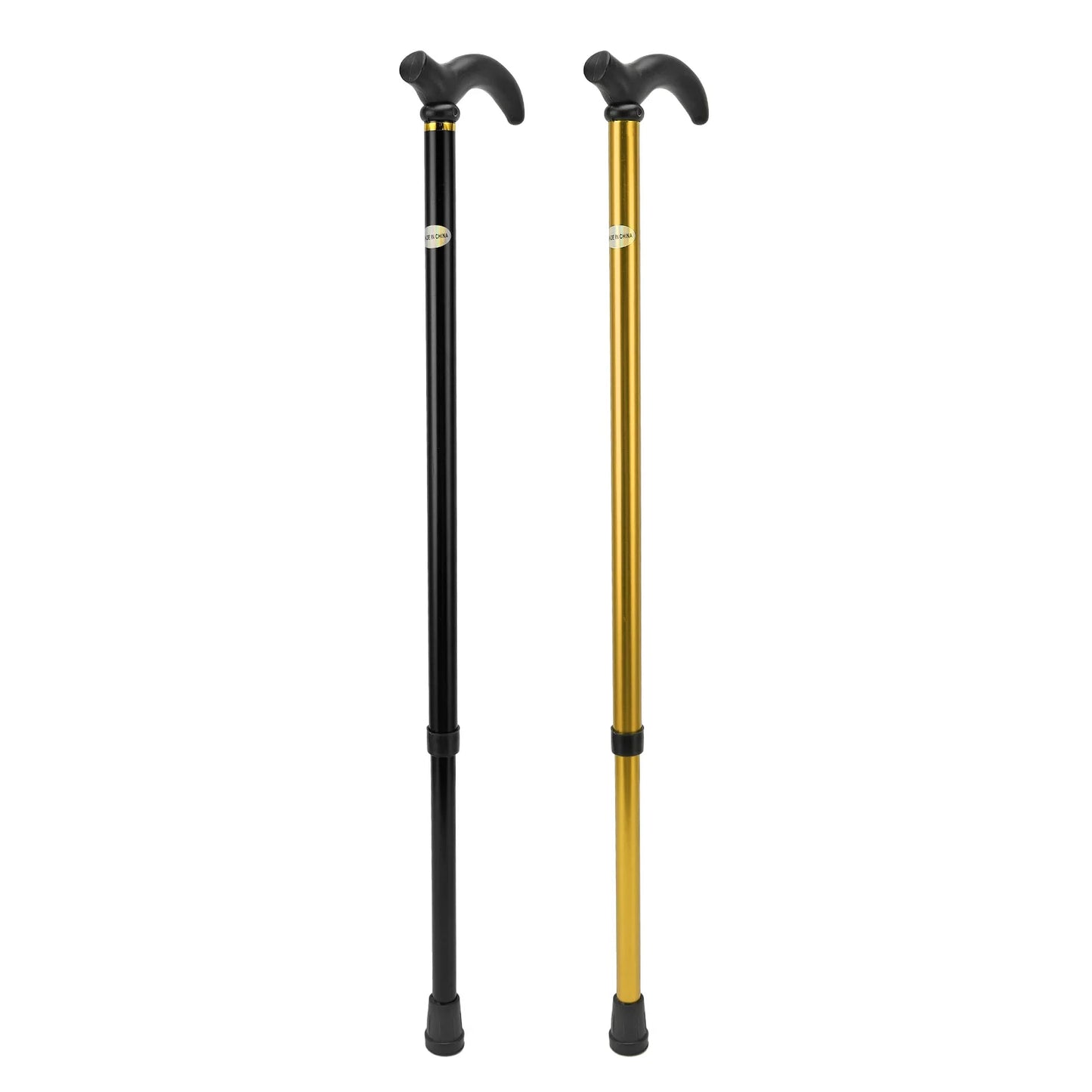 Bastones plegables ajustables para ancianos, bastón para caminar, muletas para madres y padres mayores