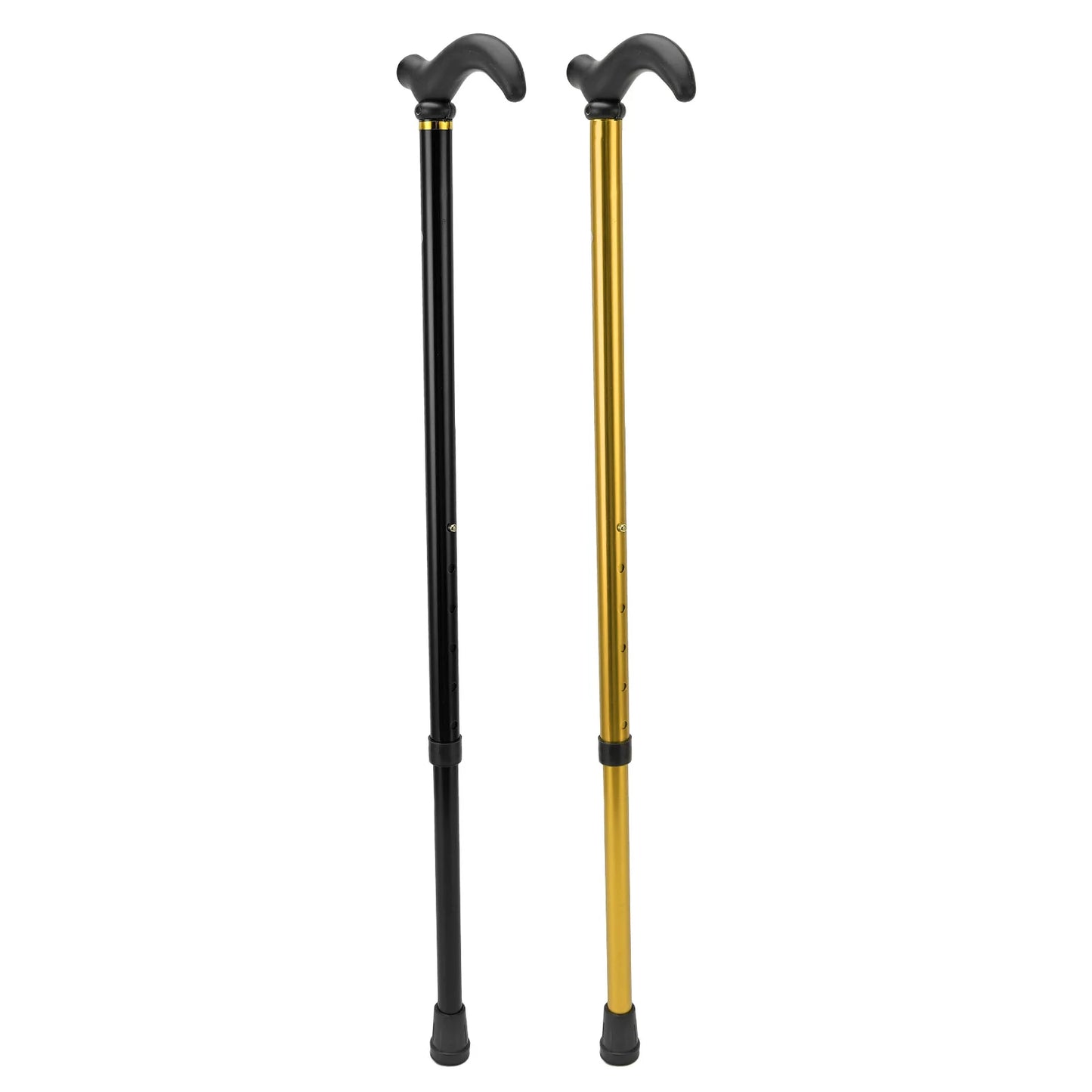 Bastones plegables ajustables para ancianos, bastón para caminar, muletas para madres y padres mayores