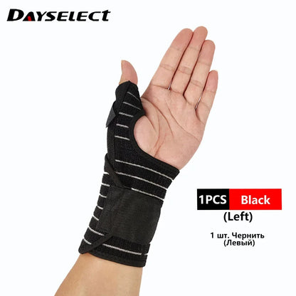 Protector de muñeca para hombre y mujer, muñequera transpirable para esguince, antebrazo, gimnasio, Crossfit, túnel Carpiano, 1 unidad